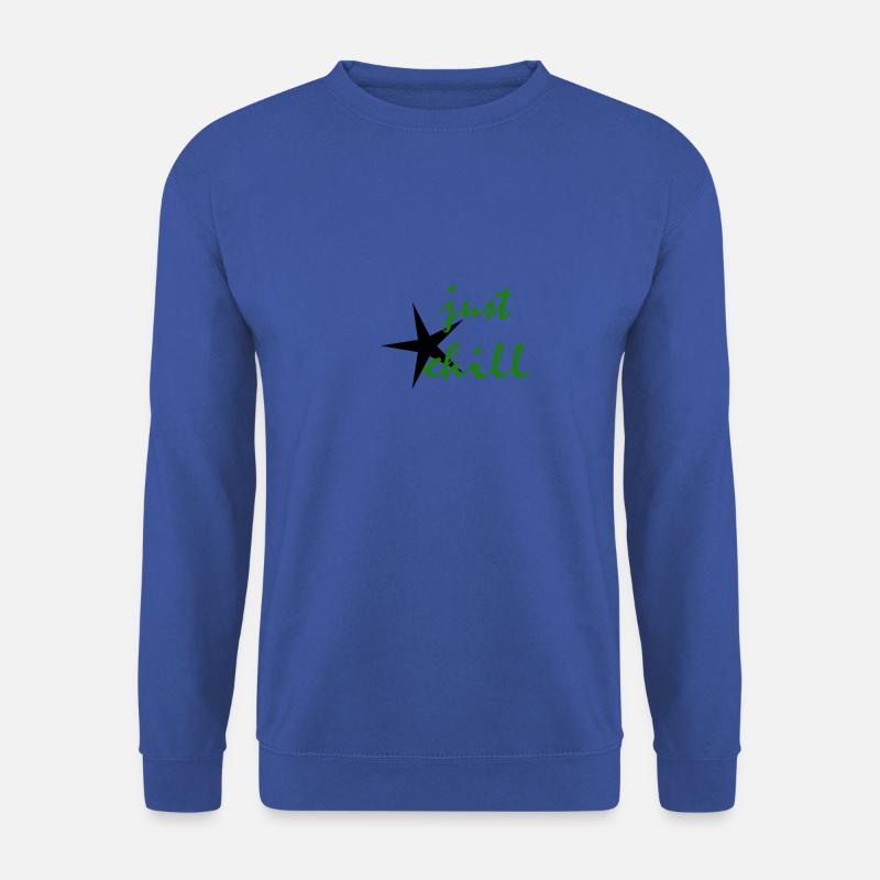 Stern Just Chill - Unisex Pullover - Royalblau