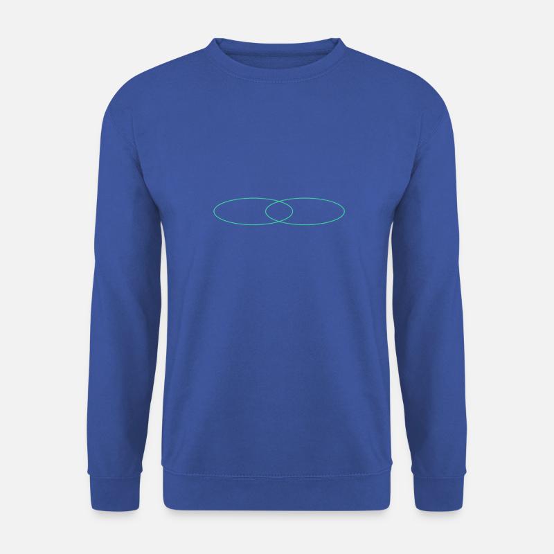 ringe - Unisex Pullover - Royalblau