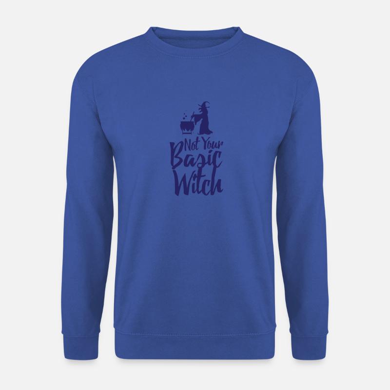 Not your basic witch - Unisex Sweatshirt - royal blue