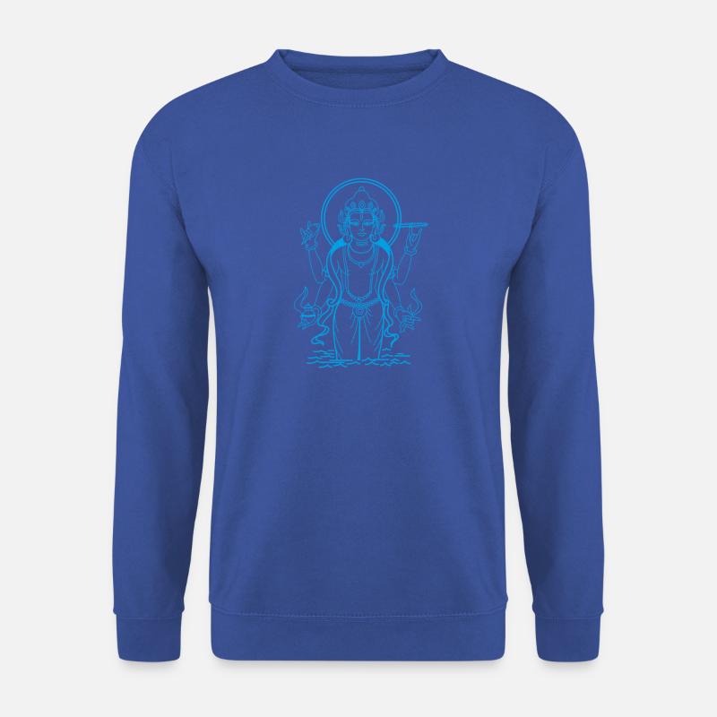 Lord Dhanvantari - Unisex Pullover - Royalblau