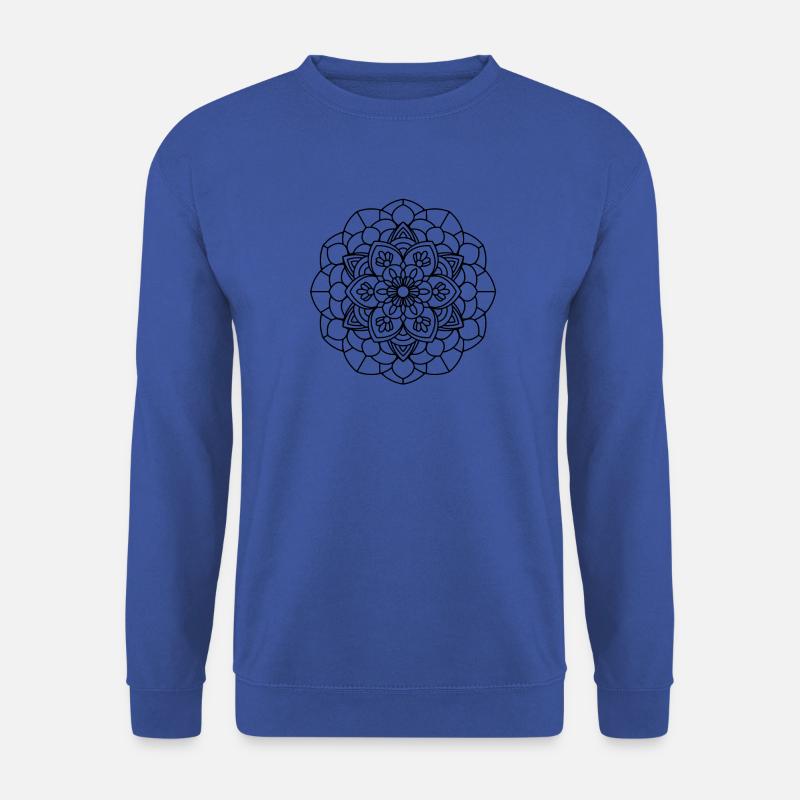 Mandala - Unisex Pullover - Royalblau