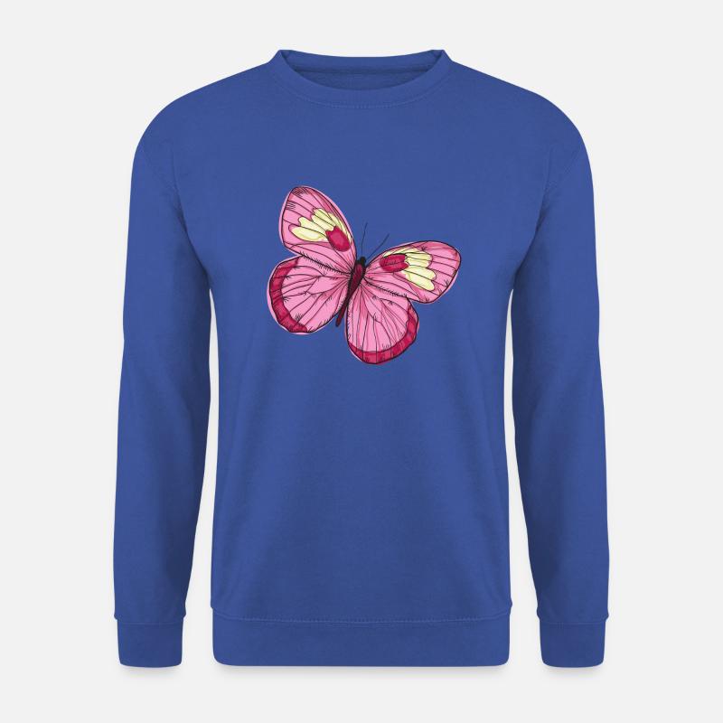 Schmetterling Butterfly - Unisex Pullover - Royalblau
