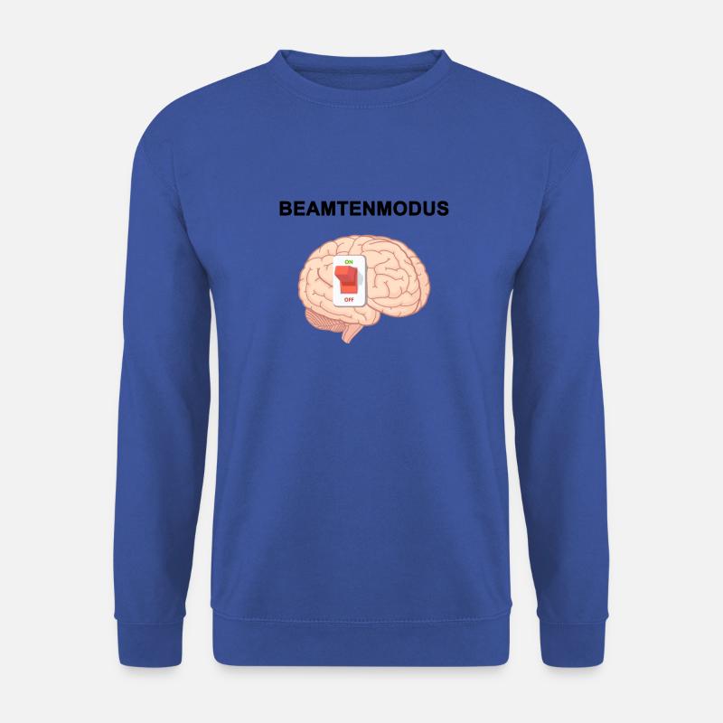 Lustiges Beamten Beamter Beamte Arbeit Geschenk - Unisex Pullover - Royalblau