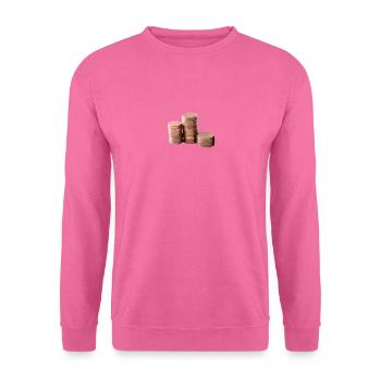 pièces - Sweat-shirt Unisexe - rose - Devant