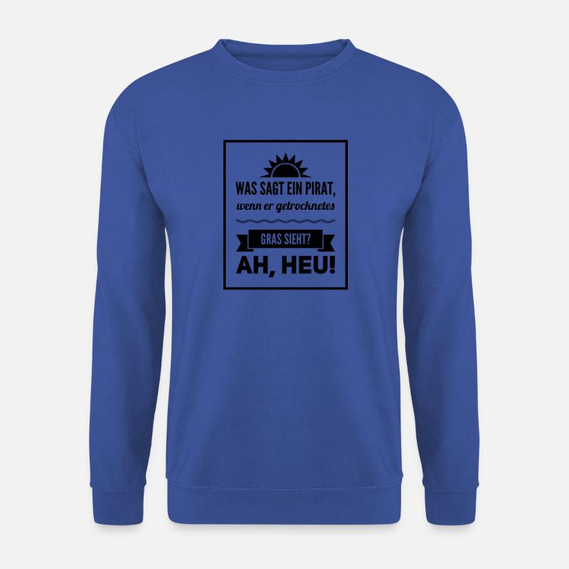 Ah Heu! Rahmen - Unisex Pullover - Royalblau