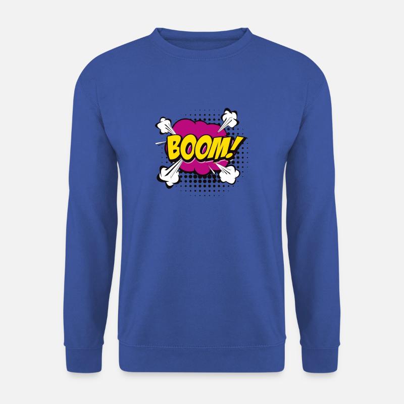 Boom Explosion - Unisex Pullover - Royalblau