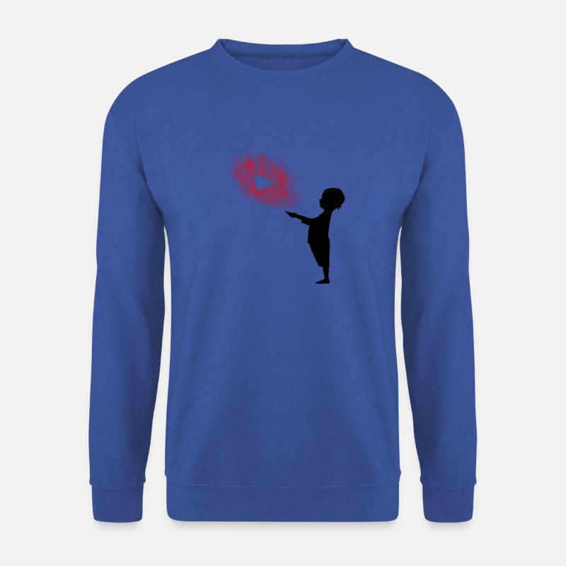 Spread the Love - Unisex Pullover - Royalblau