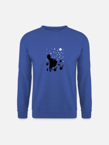 Sterntal silhouette - Unisex Sweatshirt - royal blue