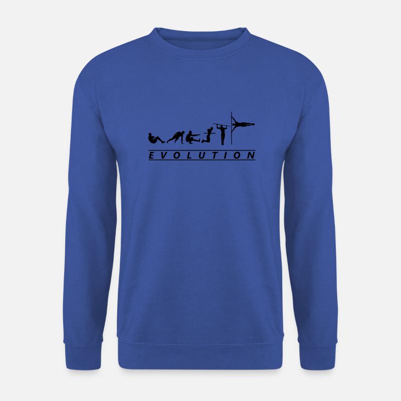 Calisthenics Shirt Evolution - Unisex Pullover - Royalblau