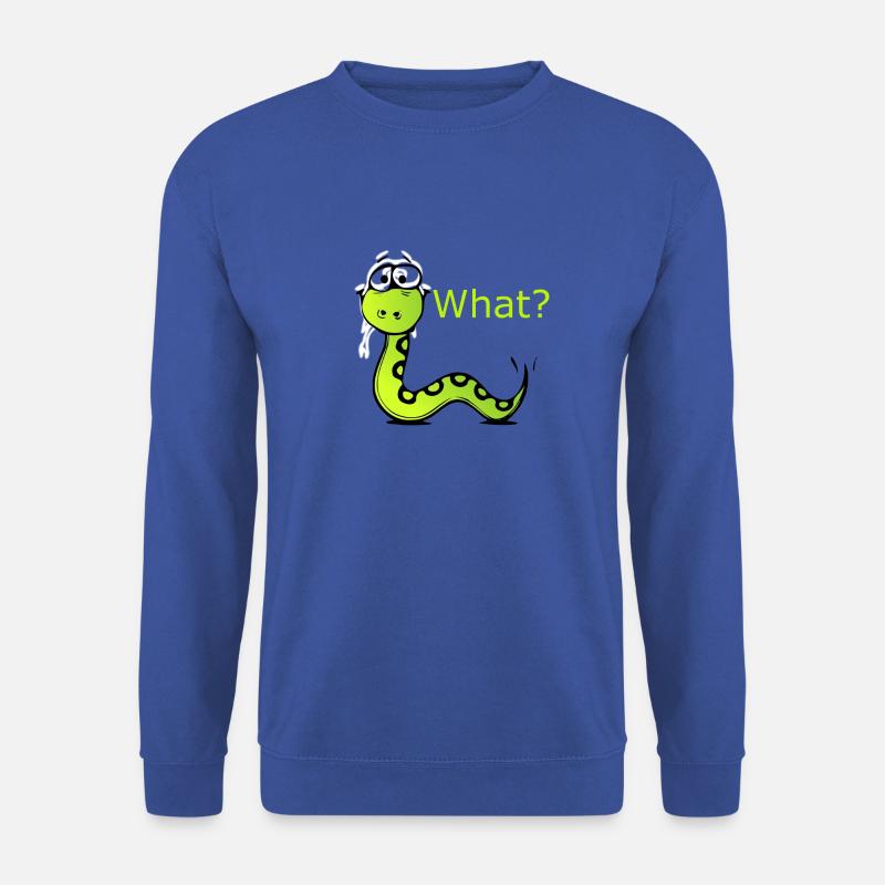 Snake - Unisex Pullover - Royalblau