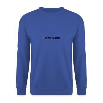 Best Mum - Best Mom - Unisex Sweatshirt - royal blue - Front - Alina (178cm) & Michal (187cm)