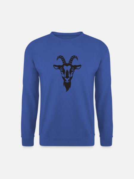 Ziegenbock Ziege Animalis - Unisex Pullover - Royalblau