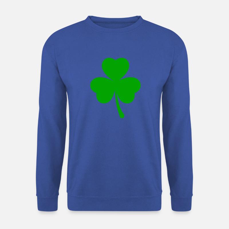 kleeblatt - Unisex Pullover - Royalblau
