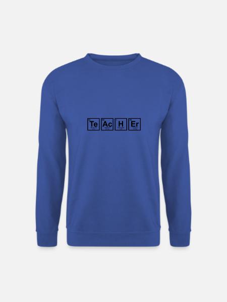 TeAcHEr - Periodensystem - Unisex Pullover - Royalblau