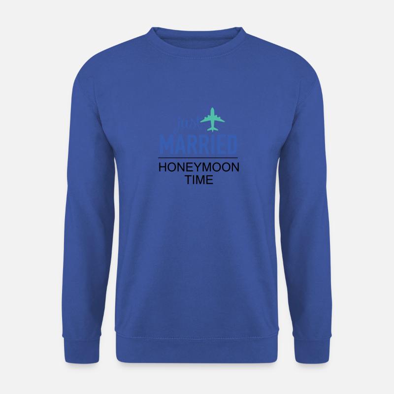 Frisch Verheiratet | Honeymoon - Unisex Pullover - Royalblau