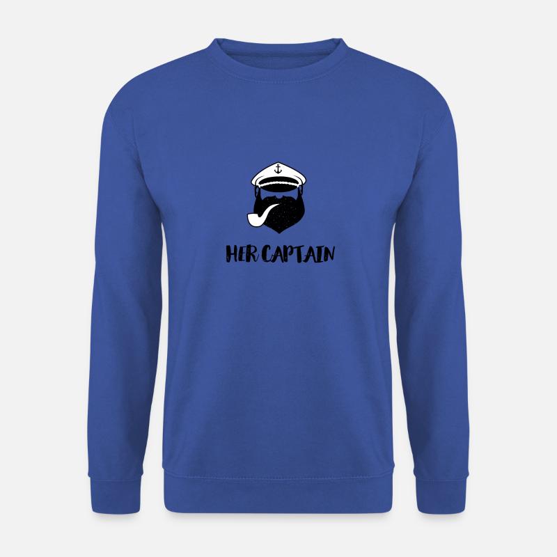 Partnershirt Captain Kapitän Freund Kreuzfahrt - Unisex Pullover - Royalblau