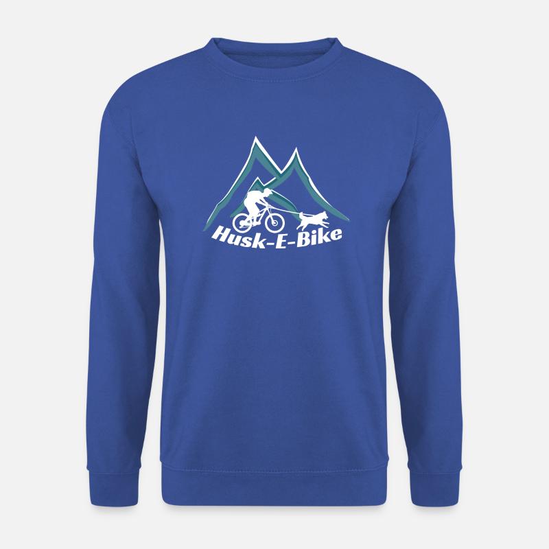 Husk E-Bike - Unisex Pullover - Royalblau