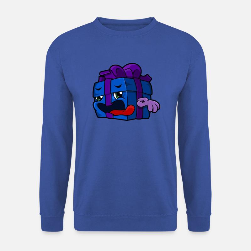 Christmas Gift Cartoon - Unisex Pullover - Royalblau