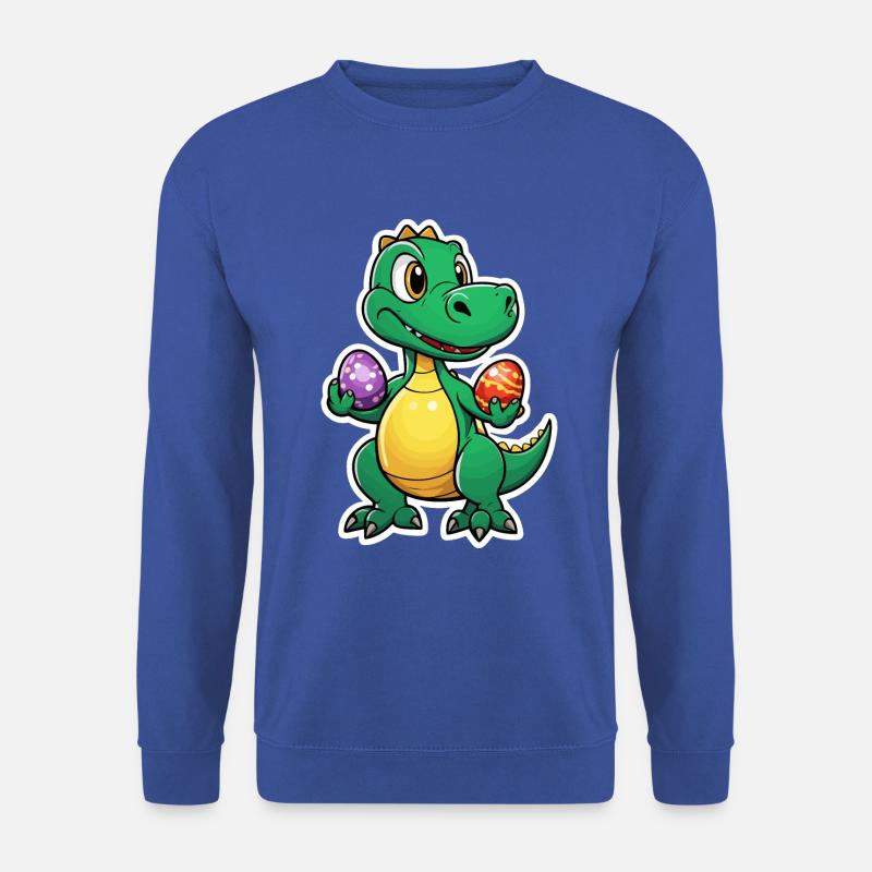 Dinosaur Easter Eggs Easter - Unisex Sweatshirt - royal blue