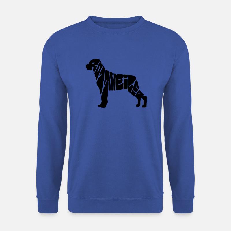 Rottweiler Hund - Unisex Pullover - Royalblau