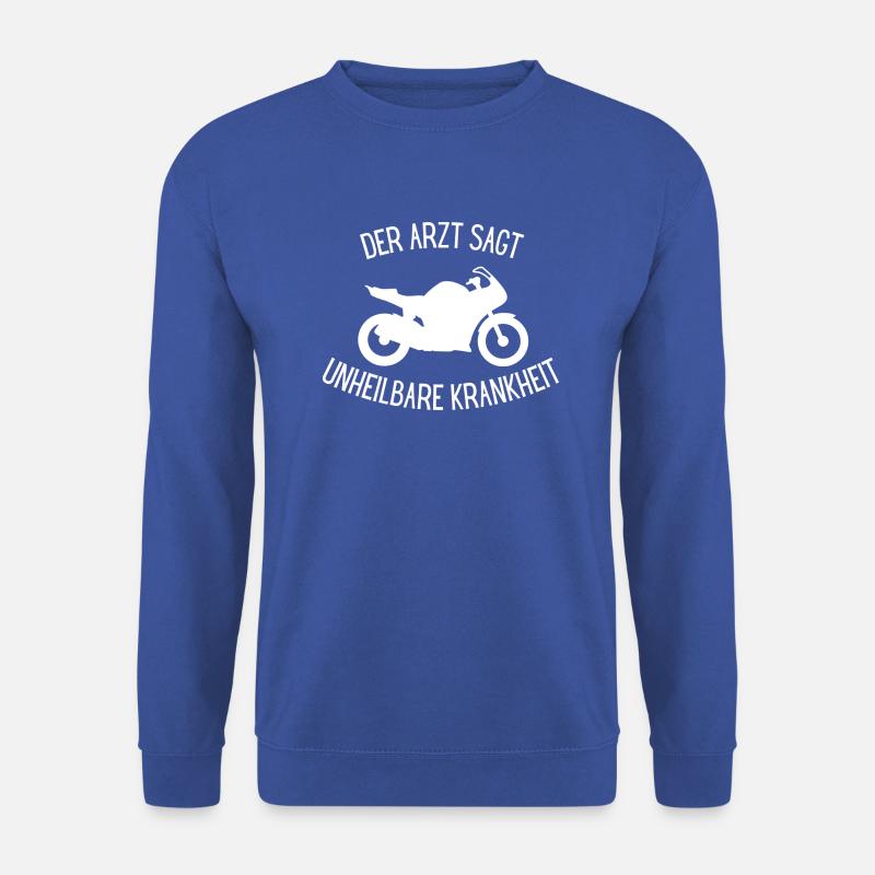 Motorrad fahren - Unisex Pullover - Royalblau