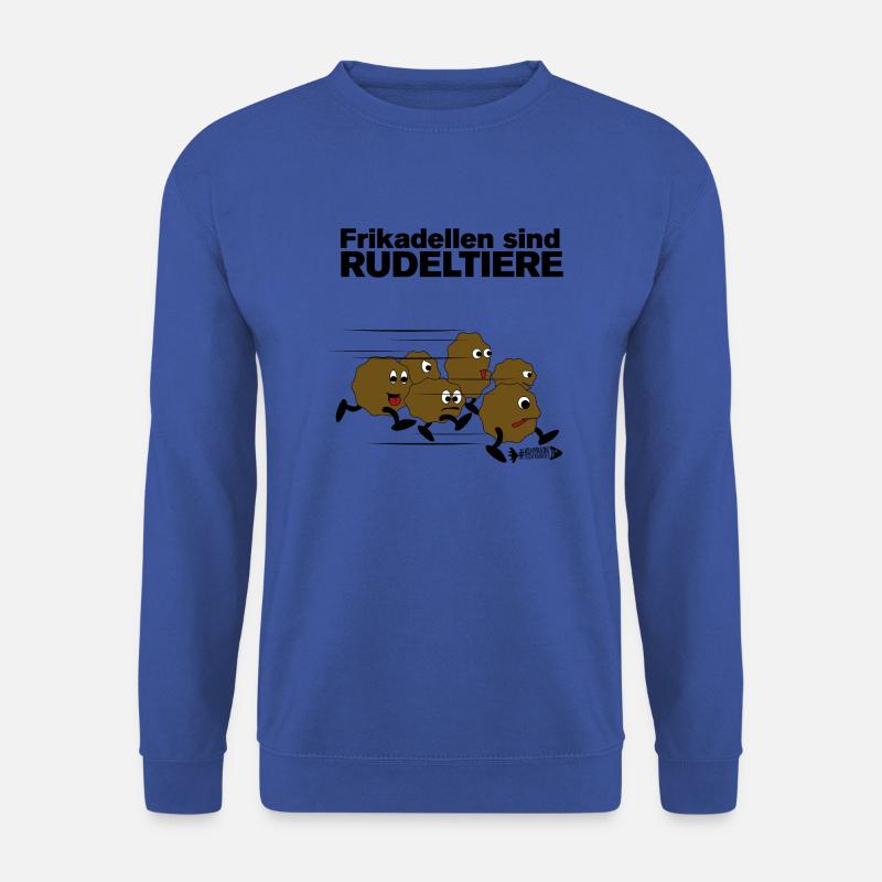 Frikadellen sind Rudeltiere - Unisex Pullover - Royalblau