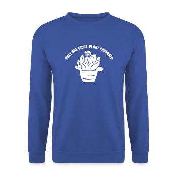 Gärtner Hobbygärtner Geschenk Garten Obstgarten - Unisex Pullover - Royalblau - Vorne - Alina (178cm) & Michal (187cm)