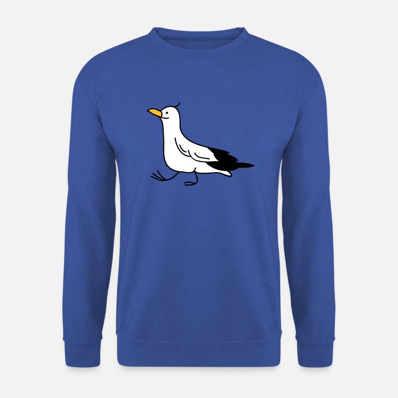 lustige Möwe - Unisex Pullover - Royalblau