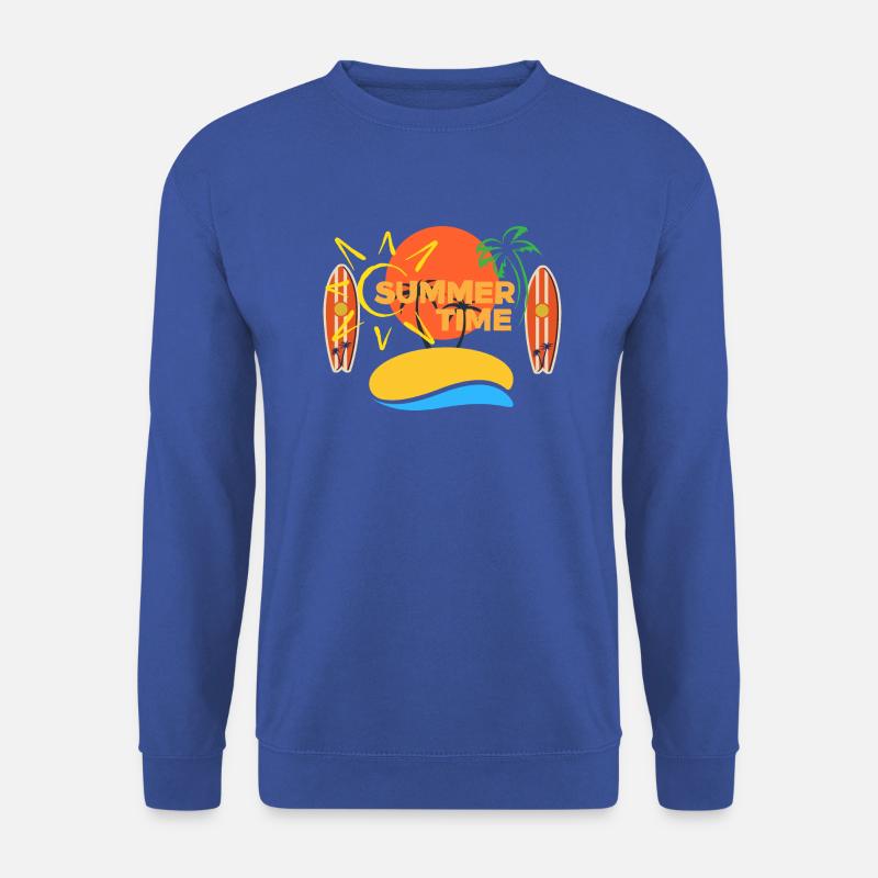 SOMMERZEIT - Unisex Pullover - Royalblau