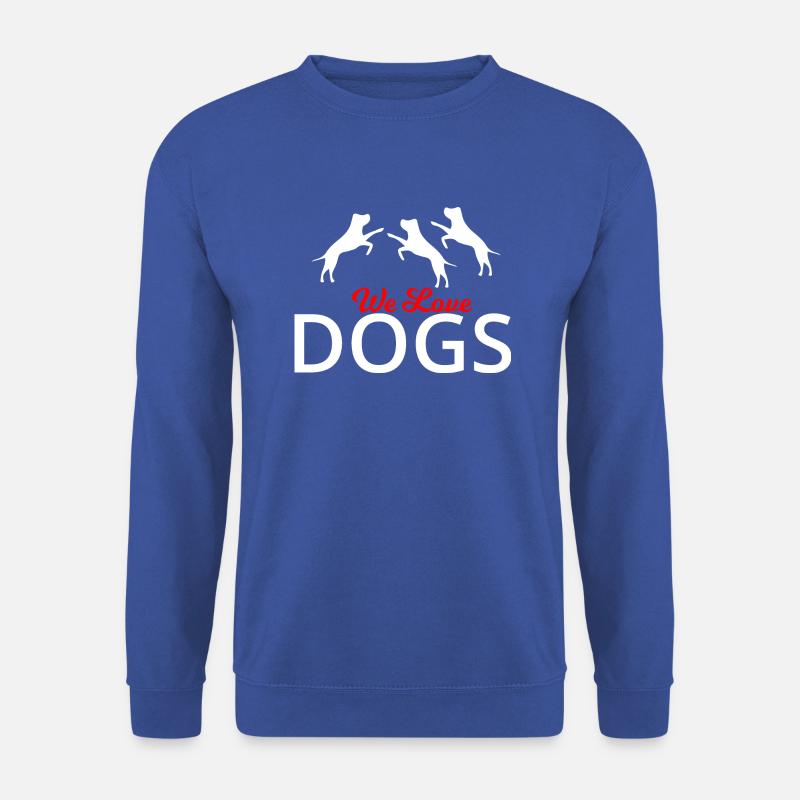 Hund Dog - Unisex Pullover - Royalblau