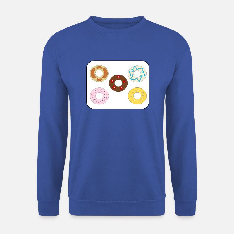 Donuts divers - Unisex Pullover - Royalblau