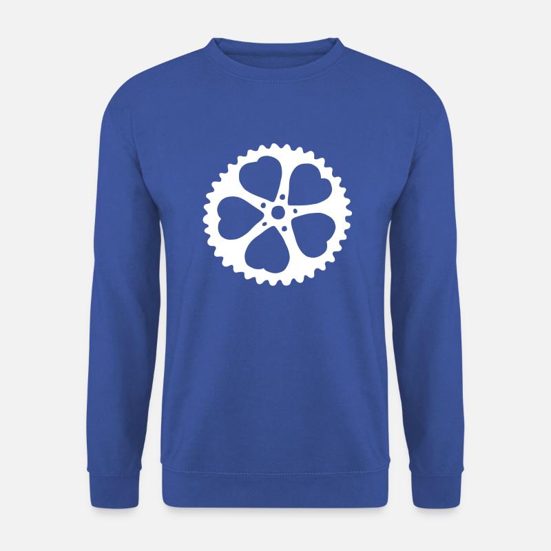Zahnrad Herz - Unisex Pullover - Royalblau