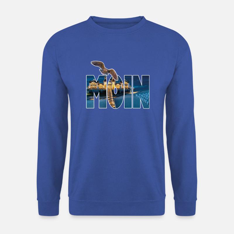 Moin (Motiv: Sellin) - Unisex Pullover - Royalblau