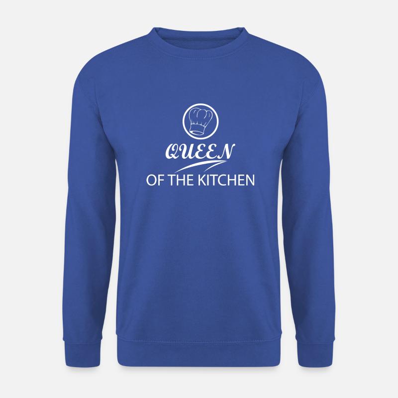 Kochen backen Food Kitchen - Unisex Pullover - Royalblau