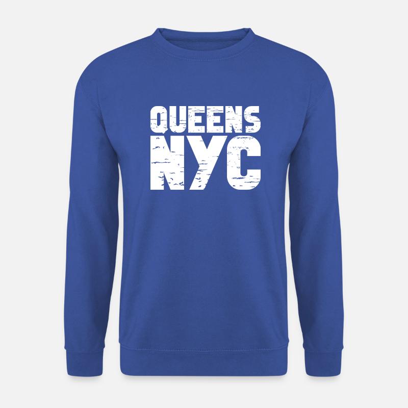 Queens NYC - Unisex Pullover - Royalblau