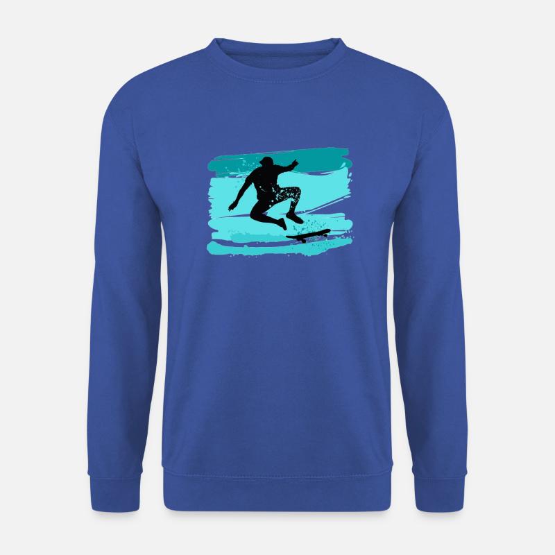 Skater - Unisex Pullover - Royalblau