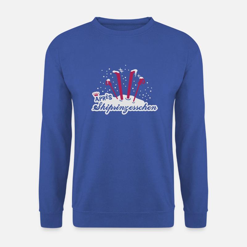 Apres Skiprinzessin - Unisex Pullover - Royalblau