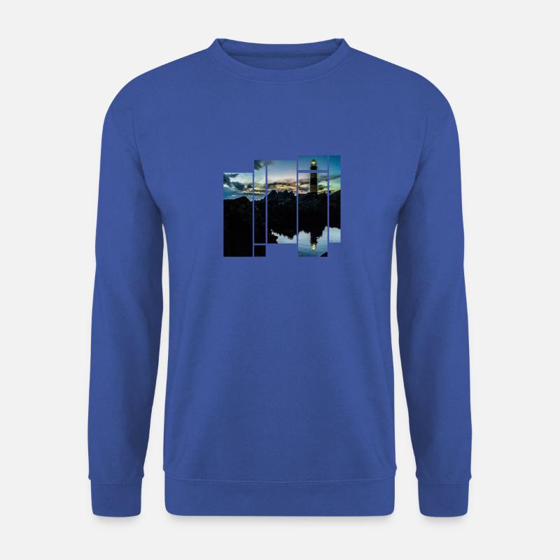 Leuchtturm Irland - Unisex Pullover - Royalblau