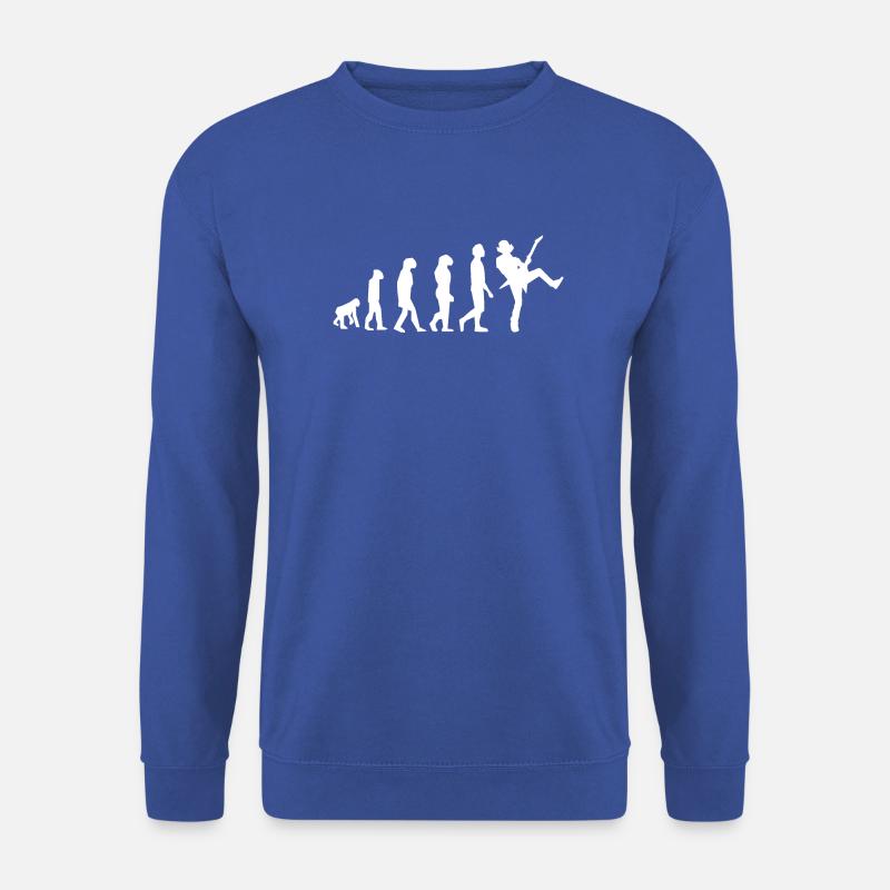 Guitar Player Evolution - Unisex Pullover - Royalblau