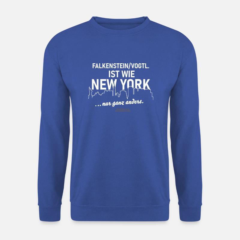 Falkenstein Vogtland - Unisex Pullover - Royalblau