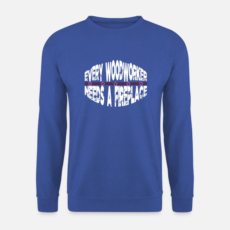 felling birthday present arboriculturist - Unisex Pullover - Royalblau