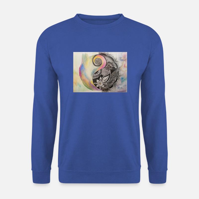 Yin und Yang - Unisex Pullover - Royalblau