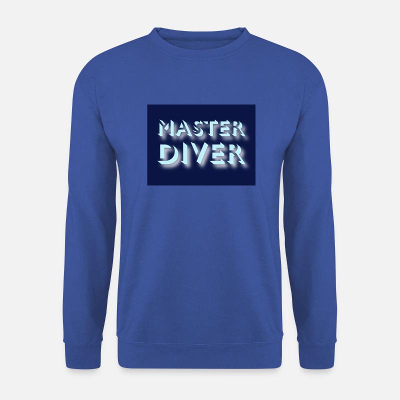Master Diver - Unisex Pullover - Royalblau