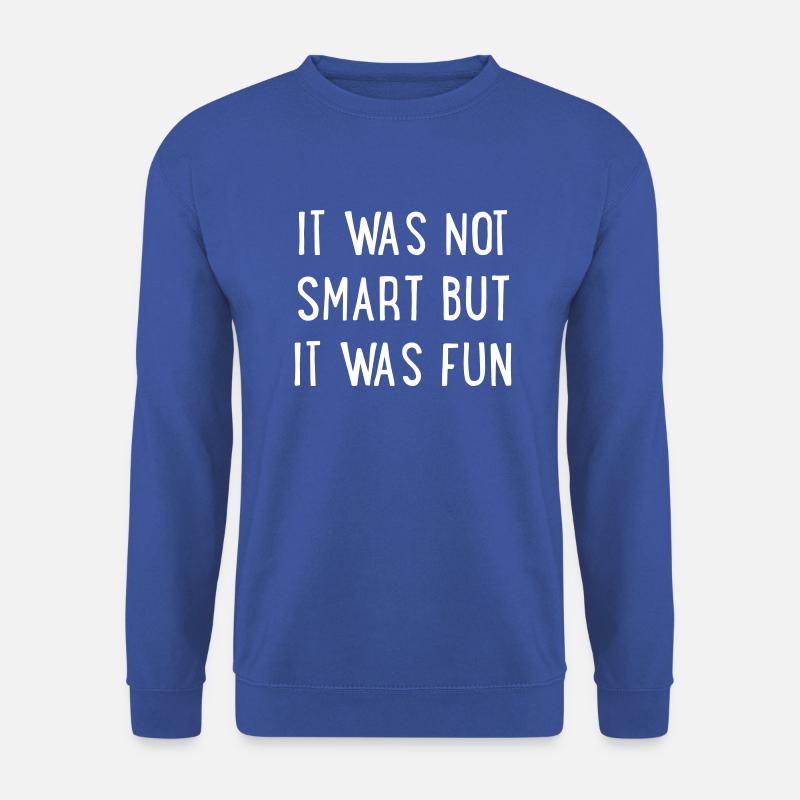 lustig - Unisex Pullover - Royalblau