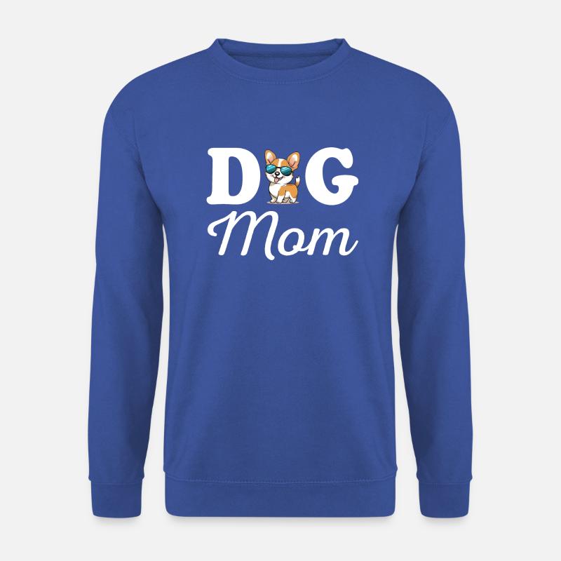 Dog Mom - Unisex Pullover - Royalblau