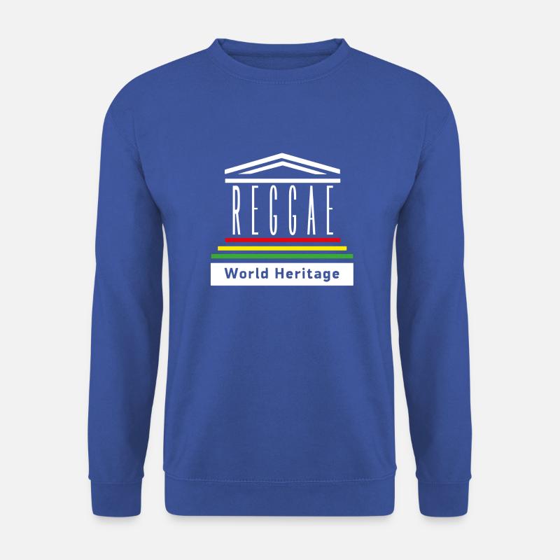 Reggae World Heritage - Unisex Pullover - Royalblau