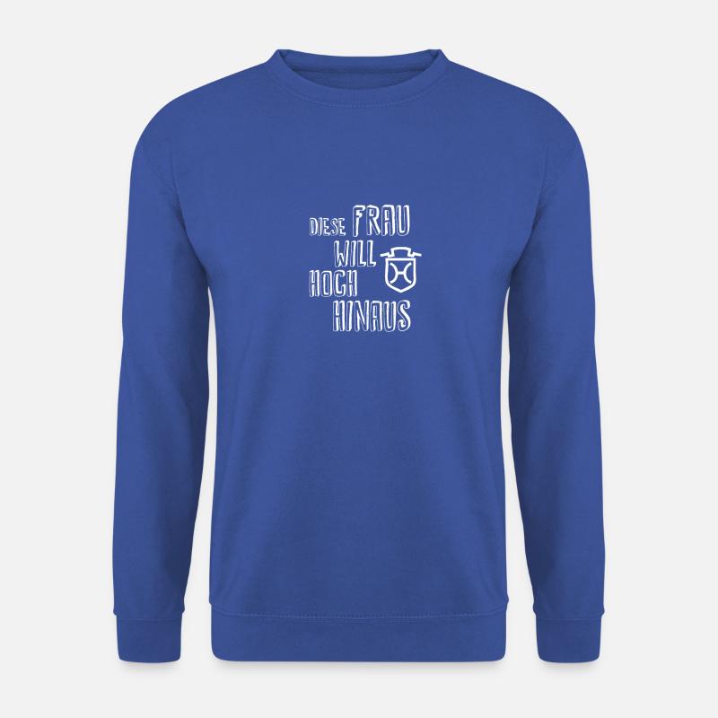 Holsteiner Pferd - Unisex Pullover - Royalblau