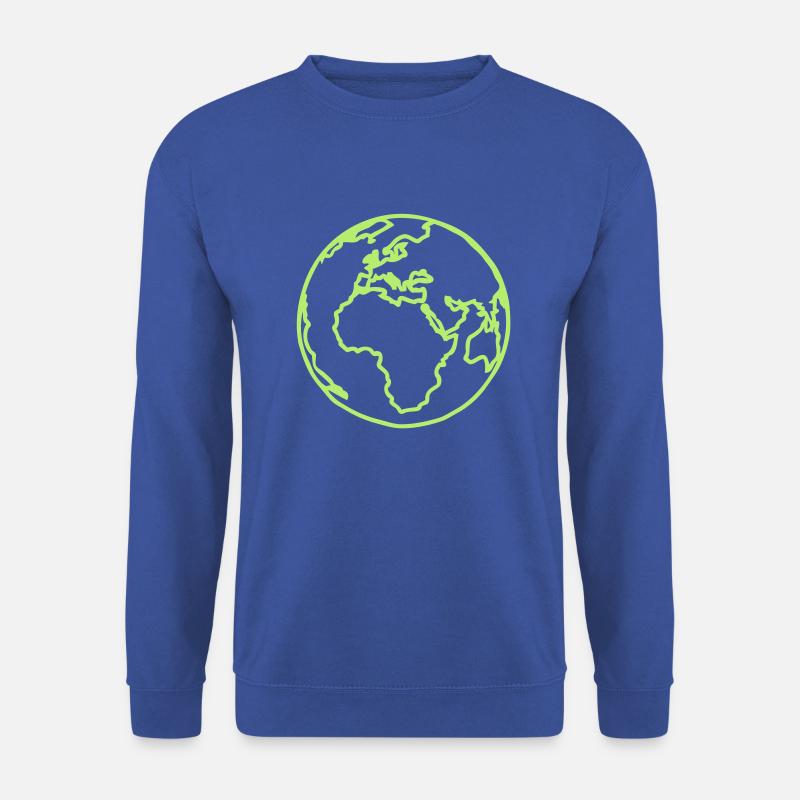 Planeten Erde bleu4 - Unisex Pullover - Royalblau