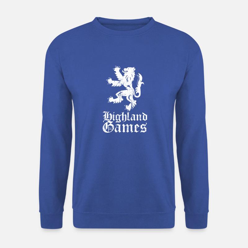 highland games - Unisex Pullover - Royalblau