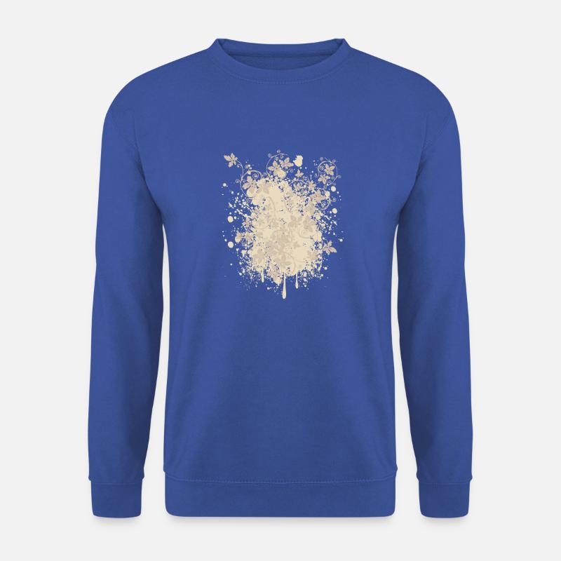 Vector background de - Unisex Pullover - Royalblau